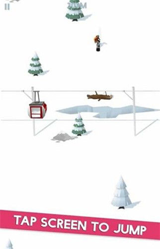 雪山急速滑雪1