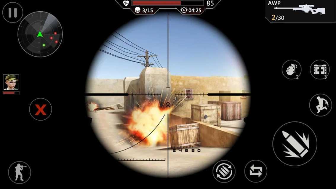 掩护打击3D射击队1