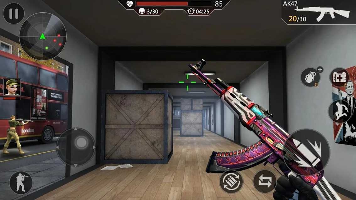 掩护打击3D射击队3