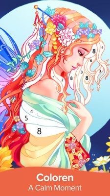 梦幻童话填色1