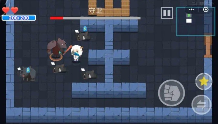 喜羊羊勇闯灰狼堡游戏3