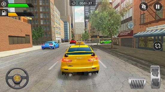 现代出租车驾驶停车3D游戏2