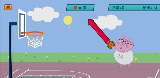 猪爸爸打篮球1