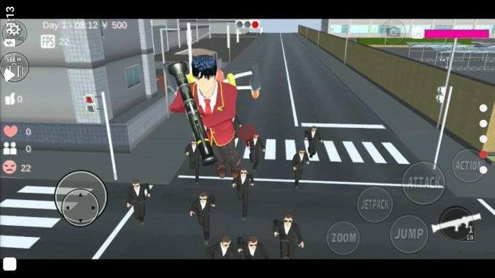 樱花校园模拟器武士服装版2