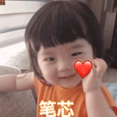 抖音小女孩比心表情包gif动态图片大全无水印免费分享2