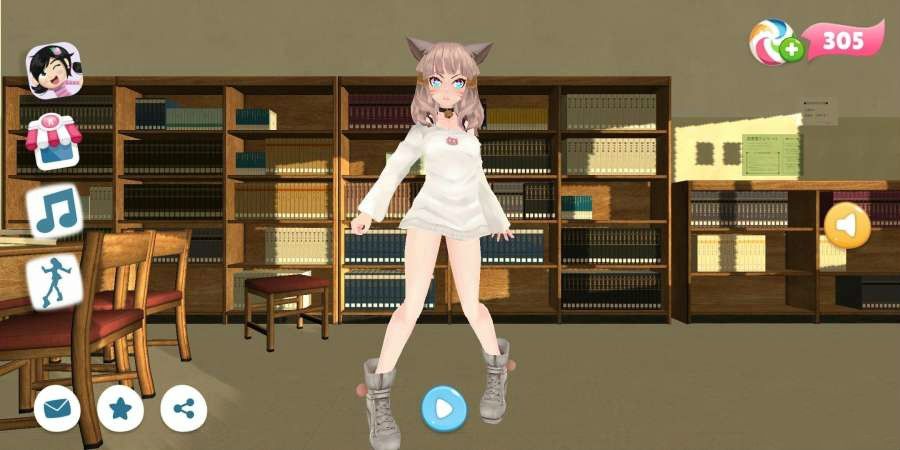 校园女生舞蹈游戏安卓手机版（School Girls Dance）2