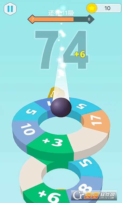 数字螺旋跳1