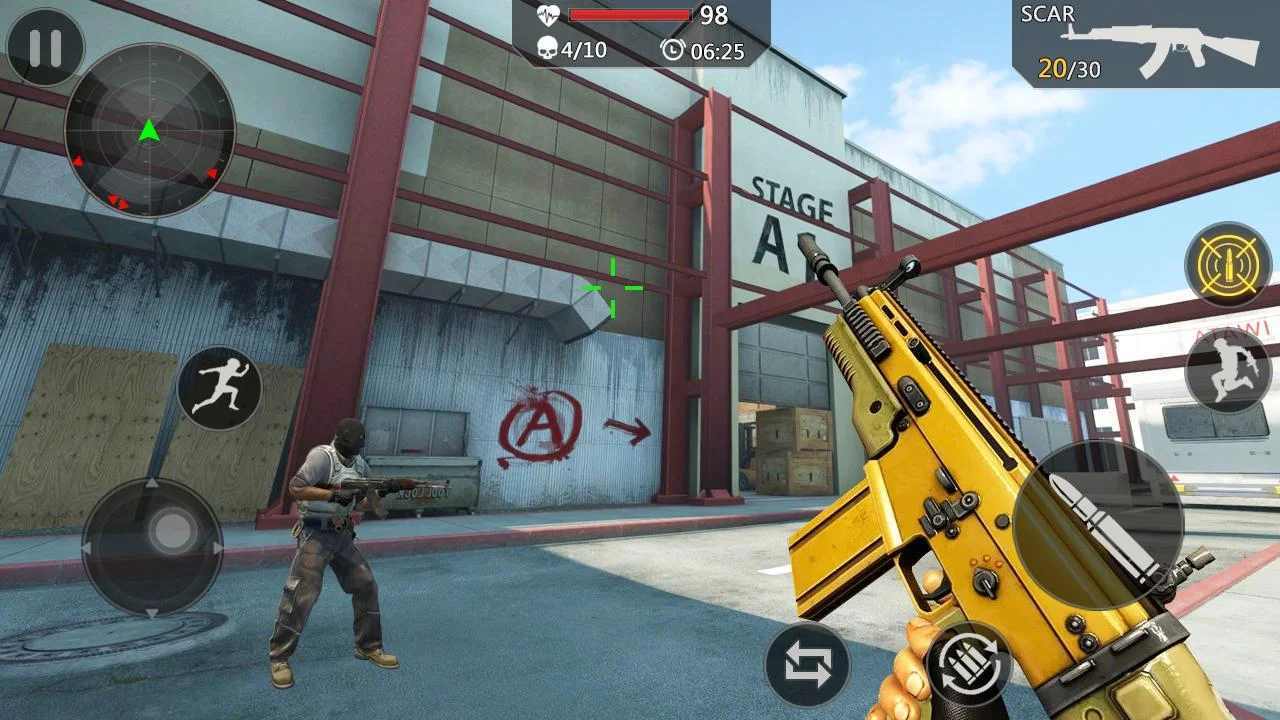 暴怒打击反恐枪手 全武器版1