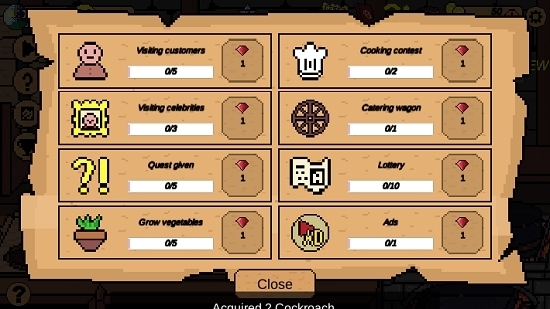 地牢食堂汉化无限金币版3