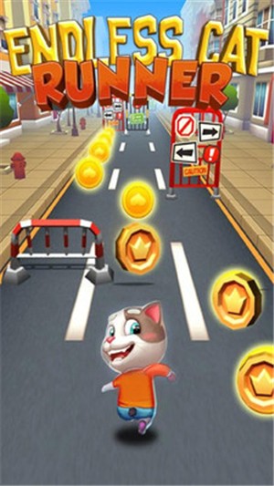 地铁猫咪跑酷游戏1