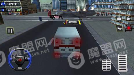 先锋救护车3d模拟1
