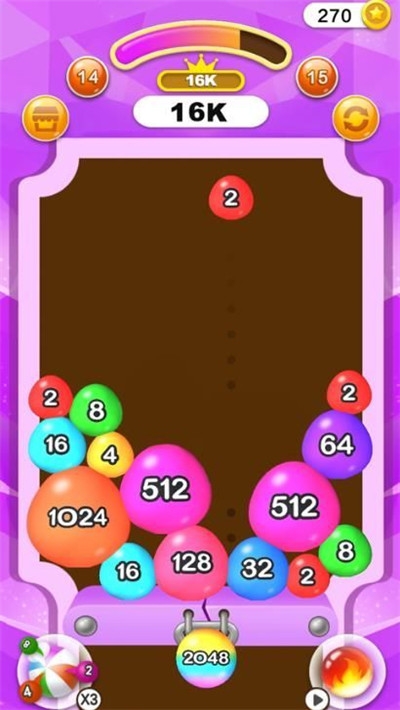 球球合成2048红包版3
