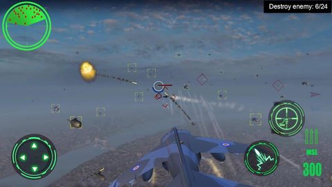 空中战场3d雷霆空战2