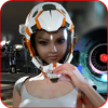 模拟3d女机器人