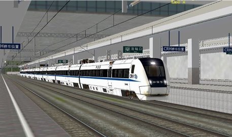 和谐号动车3d1