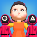 123木头人抠糖饼鱿鱼游戏